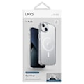 Miniatyrbild 2 av 3: UNIQ-deksel Combat iPhone 14 Plus 6.7 Magclick Lader gjennomsiktig/due sateng klar