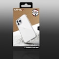 Miniatyrbillede 5 af 5: RAPTIC X-DORIA TASKER TRANSPARENT TASKER TIL IPHONE 14 PRO