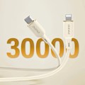 Miniatyrbild 4 av 8: Dudao L7SCL USB-C - Lightning kabel 30W 1m - beige