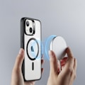 Miniatyrbillede 7 af 7: ESR CLASSIC HYBRID HALOLOCK COVER MED MAGSAFE TIL IPHONE 14 PLUS - GENNEMSIGTIG OG SORT