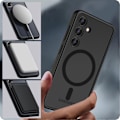 Miniatyrbillede 2 af 5: TECH-PROTECT MAGMAT MAGSAFE GALAXY S24 MAT SORT