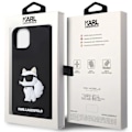 Miniatyrbillede 8 af 8: KARL LAGERFELD RUBBER CHOUPETTE 3D ETUI TIL IPHONE 14 PLUS - SORT