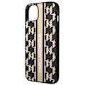 Miniatyrbillede 7 af 9: KARL LAGERFELD MONOGRAM STRIPE ETUI TIL IPHONE 14 PLUS - BRUN