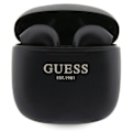 Miniatyrbild 2 av 5: Guess GUTWST26PSK TWS Bluetooth-hodetelefoner + Dock - Svart klassisk EST-logo