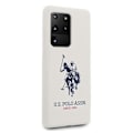 Miniatyrbild 6 av 8: US Polo USHCS69SLHRWH S20 Ultra G988 vit/vit silikonkollektion