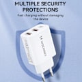 Miniatyrbild 7 av 11: Wozinsky CWCUCW 30W USB-C / 2 x USB-A vegglader - hvit