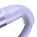 Miniatyrbild 4 av 11: Baseus Flash-seriekabel USB Type C / USB Type A - USB Type C / Lightning / micro USB 100 W 1,5 m lilla (CASS030205)