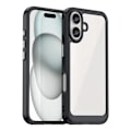 Miniatyrbillede 1 af 8: OUTER SPACE CASE MED GELRAMME TIL IPHONE 16 - SORT