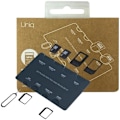 Miniatyrbild 1 av 5: Uniq Sim Adapter Traveler Kit 7-i-1 SIM-kortorganisator
