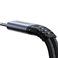 Miniatyrbild 4 av 11: Joyroom SY-C02 2-i-1 DAC-adapter USB-C til USB-C / 3,5 mm minijack - svart