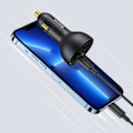 Miniatyrbild 8 av 11: Baseus rask USB / USB Type C billader 160W PPS Quick Charge 5 PD grå (TZCCZM-0G)