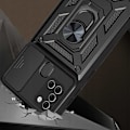 Miniatyrbild 5 av 10: Spacecase-Fodral För Samsung Galaxy A21S Svart