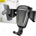 Miniatyrbillede 1 af 11: BASEUS HOLDER TIL VENTILATIONSRIST, LUFT TIL TELEFON 4-6" SORT