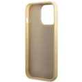 Miniatyrbild 8 av 8: Guess GUHCP14LHGGSHD iPhone 14 Pro 6.1 gull/gull hardt deksel Glitter Script