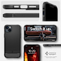 Miniatyrbillede 10 af 10: SPIGEN RUGGED ARMOR MAG MAGSAFE IPHONE 14 MAT SORT