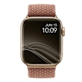 Miniatyrbild 3 av 9: UNIQ Aspen Apple Watch Band 44/42/45 mm Series 4/5/6/7/8/SE/SE2 Flettet Rosa/Grapefrukt Rosa