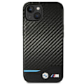 Miniatyrbillede 4 af 9: BMW LÆDER CARBON ETUI TIL IPHONE 14 PLUS - SORT