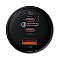 Miniatyrbild 3 av 11: Baseus rask USB / USB Type C billader 160W PPS Quick Charge 5 PD grå (TZCCZM-0G)