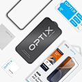 Miniatyrbillede 6 af 7: UNIQ OPTIX MAT MAT HÆRDET GLAS TIL IPHONE 15 / 14 PRO MED APPLIKATOR