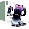 Miniatyrbillede 1 af 7: TECH-PROTECT QI15W-A26 3I1 TRÅDLØS OPLADER SORT