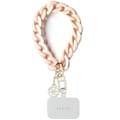 Miniatyrbild 2 av 3: Guess GUOUCBMC4MP Universal Big Hand Strap Case - Rosa Akryl 4G Charm
