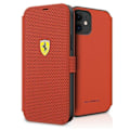 Miniatyrbild 2 av 6: Ferrari FESPEFLBKP12SRE iPhone 12 mini 5.4 rød/rød bok på bane perforert