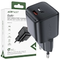 Miniatyrbild 1 av 7: Acefast A73 Mini PD 20W GaN USB-C vegglader - svart