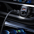 Miniatyrbillede 10 af 11: ACEFAST FAST BILOPLADER 66W 2XUSBC/USB PD QC4.0 AFC FCP SCP