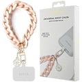 Miniatyrbild 1 av 3: Guess GUOUCBMC4MP Universal Big Hand Strap Case - Rosa Akryl 4G Charm
