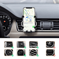 Miniatyrbillede 5 af 8: UGREEN CAR GRAVITY TELEFONHOLDER TIL LUFTUDLUFTNING, SORT