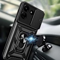 Miniatyrbild 3 av 8: Spacecase Case Cover För Xiaomi Poco C65 Redmi 13C Svart