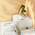 Miniatyrbild 8 av 10: Choetech 3-i-1 induktiv ladestasjon for iPhone 13.12.14, AirPods Pro, Apple Watch svart (T585-F)