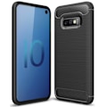 Miniatyrbild 2 av 9: Spacecase Case Carbon Case För Samsung Galaxy S10E Svart