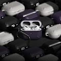Miniatyrbild 2 av 10: Ringke Onyx AirPods Pro 2 deksel, pansret deksel for hodetelefoner, grå