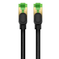 Miniatyrbillede 4 af 11: BASEUS HURTIGT RJ45-NETVÆRKSKABEL. 8 40GBPS 1M FLETTET SORT