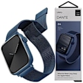 Miniatyrbild 1 av 5: UNIQ Dante armbånd Apple Watch Series 4/5/6/7/8/SE/SE2 42/44/45 mm rustfritt stål blå/koboltblå
