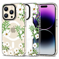 Miniatyrbild 1 av 4: TECH-PROTECT MAGMOOD MAGSAFE IPHONE 15 PRO MAX SPRING DAISY