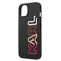 Miniatyrbillede 6 af 8: KARL LAGERFELD MULTIPINK BRAND COVER TIL IPHONE 13 - SORT