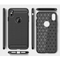 Miniatyrbild 3 av 8: Spacecase Carbon Case För Iphone X Xs Svart Fodral Skydd