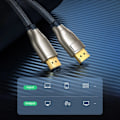 Miniatyrbild 3 av 9: DisplayPort - DisplayPort Ugreen DP112 DP1.4 8K kabel 3m - svart