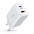 Miniatyrbillede 2 af 7: TECH-PROTECT C65W 3-PORTS NETVÆRKSOPLADER PD65W/QC3.0 HVID