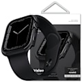 Miniatyrbild 1 av 4: UNIQ veske Valencia Apple Watch Series 4/5/6/7/8/SE/SE2 45/44mm. grafitt/grafitt