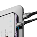 Miniatyrbild 11 av 11: Baseus Glimmer Series-kabel USB-A - Lightning 480Mb/s 2.4A 2m svart