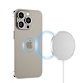 Miniatyrbillede 4 af 6: TECH-PROTECT QI15W-A30 MAGNETISK MAGSAFE TRÅDLØS OPLADER SØLV