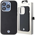 Miniatyrbillede 1 af 9: BMW SIGNATURE WRAPPED METAL MAGSAFE ETUI TIL IPHONE 15 PRO MAX - SORT