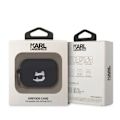 Miniatyrbillede 4 af 4: KARL LAGERFELD SILIKONE CHOUPETTE HEAD 3D ETUI TIL AIRPODS PRO 2 - SORT