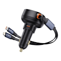 Miniatyrbild 3 av 11: Baseus Enjoyment USB-C billader med USB-C / Lightning 60W kabel - svart