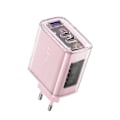 Miniatyrbillede 3 af 10: ACEFAST FAST NETVÆRKSLADER GAN 65W 3 PORTE (1XUSB, 2XUSB C) PINK