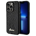 Miniatyrbild 2 av 2: Guess Sequin Script metalldeksel til iPhone 14 Pro - svart
