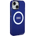 Miniatyrbild 7 av 8: Audi IML Big Logo MagSafe beskyttelsesdeksel til iPhone 15 / 14 / 13 - blå
